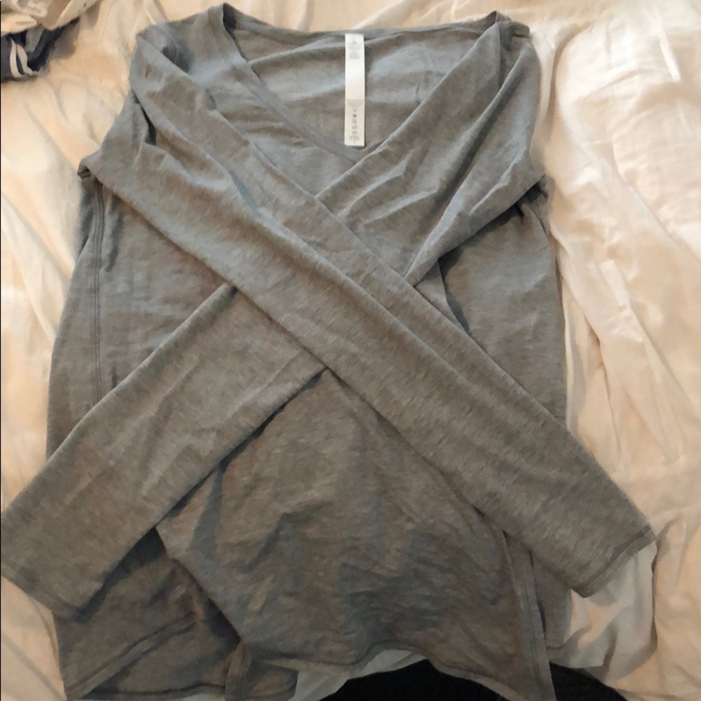 Lululemon front tie long sleeve